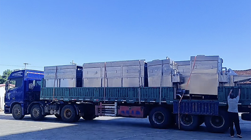 【銳智出品系列】之射流氣鼓式浸燙機發(fā)貨